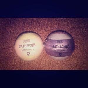 PINK bath bombs